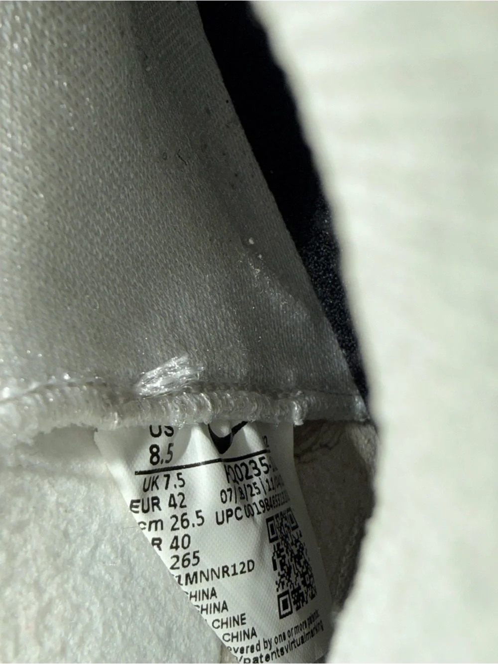 Nike vapor edge
